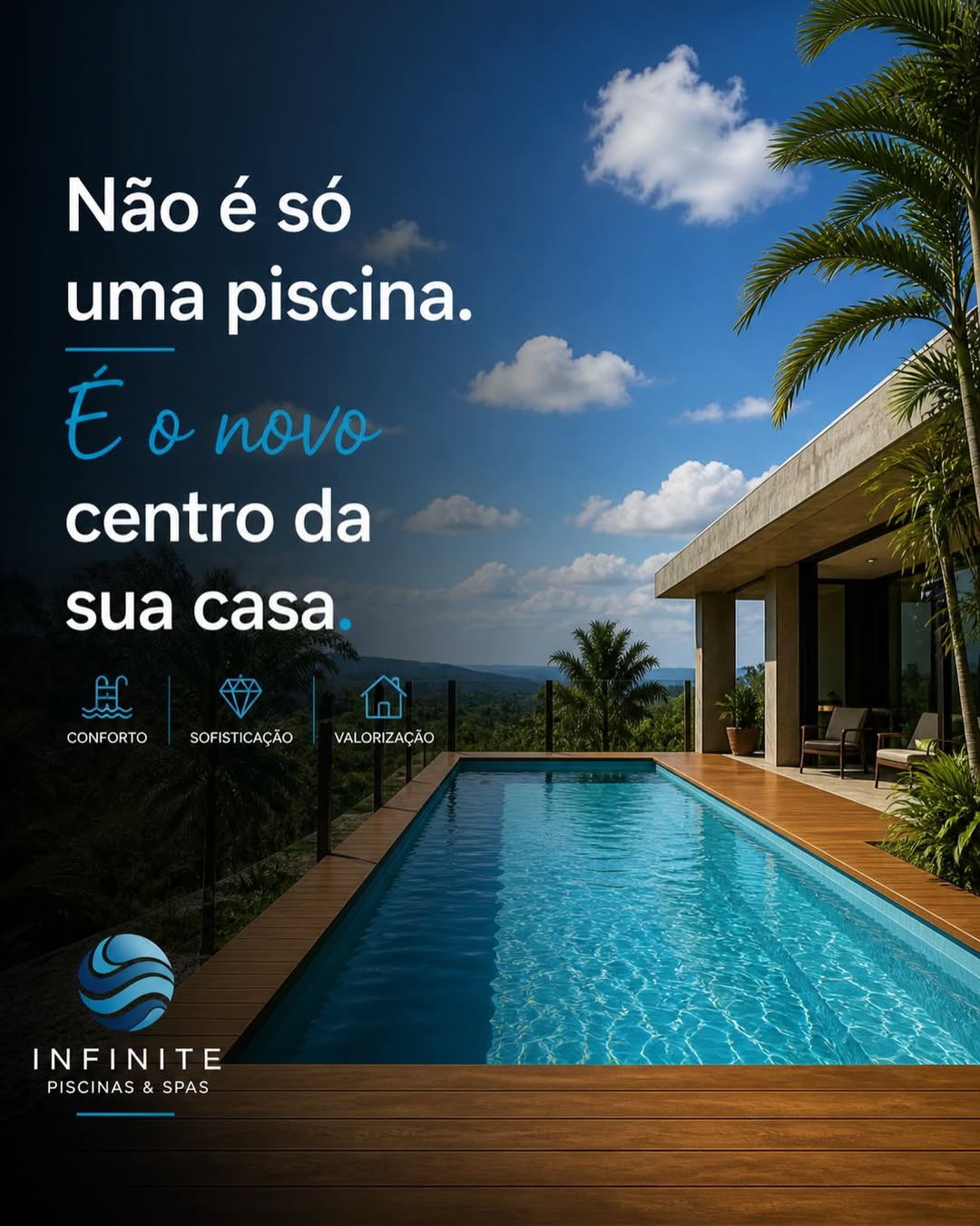 Piscina de Fibra — Infinite Piscinas